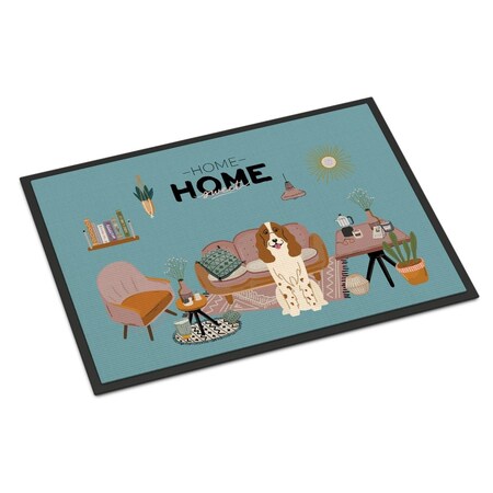 Carolines Treasures 18 x 27 in. Russian Spaniel Sweet Home Indoor or Outdoor Mat CK7876MAT